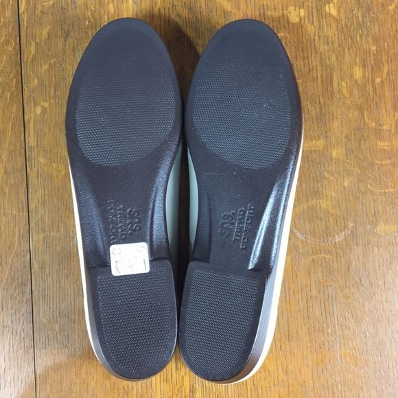 SAS Simplify Pearl Leather Tripad Comfort Walking Loafers NEW 9.5 S - Picture 9 of 9